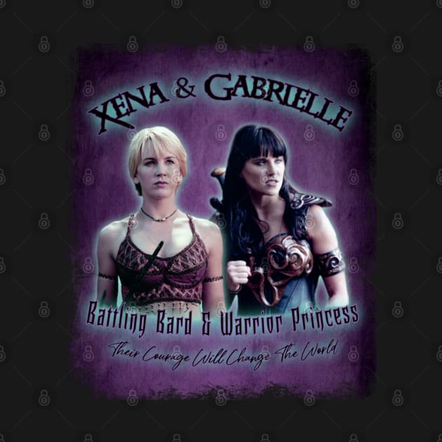 Xena & Gabrielle Vintage Look by CharXena