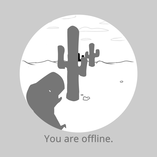 There is no internet connection. by EnervatedMachine