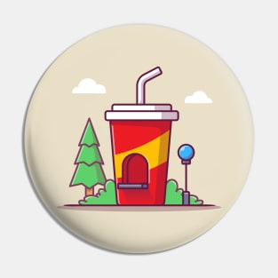 Soda Drink Shop Pin