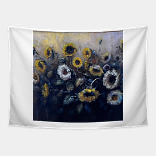 blooming flower art Tapestry