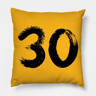 Number 30 Pillow