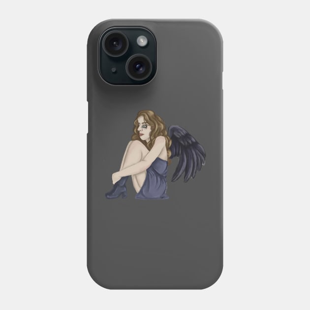 Fallen Angel Phone Case by DeadKathy