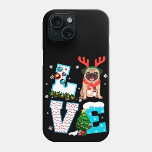 Pug Love Phone Case