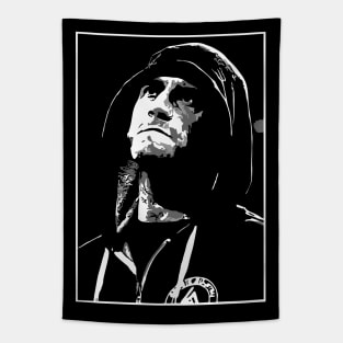 CM Punk Monochrome Tapestry