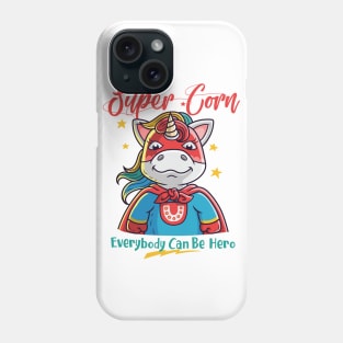 Super Hero Unicorn Phone Case