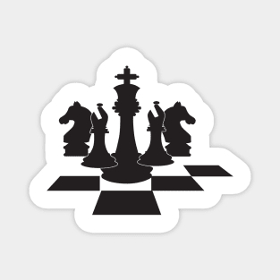 Chess Pieces Magnet