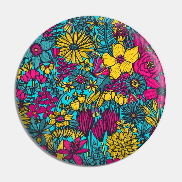 Floral Meadows Pin by robyriker