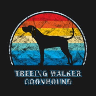 Treeing Walker Coonhound Vintage Design Dog T-Shirt