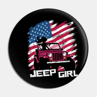 Jeep-girls Pin