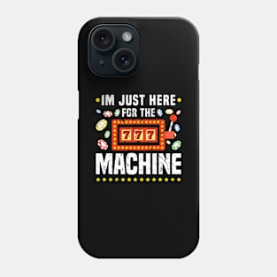 Slot Machine Gambling Lover Funny Casino Phone Case