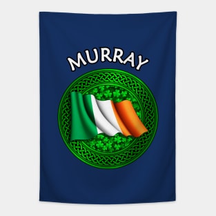 Irish Flag Shamrock Celtic Knot - Murray Tapestry