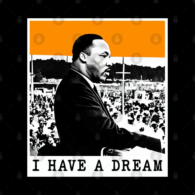 MLK - I Have a dream - Pop Art by Sketchy