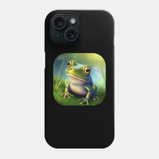 Happy Smiling Cute Frog Phone Case