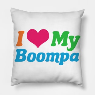 I Love My Boompa Pillow