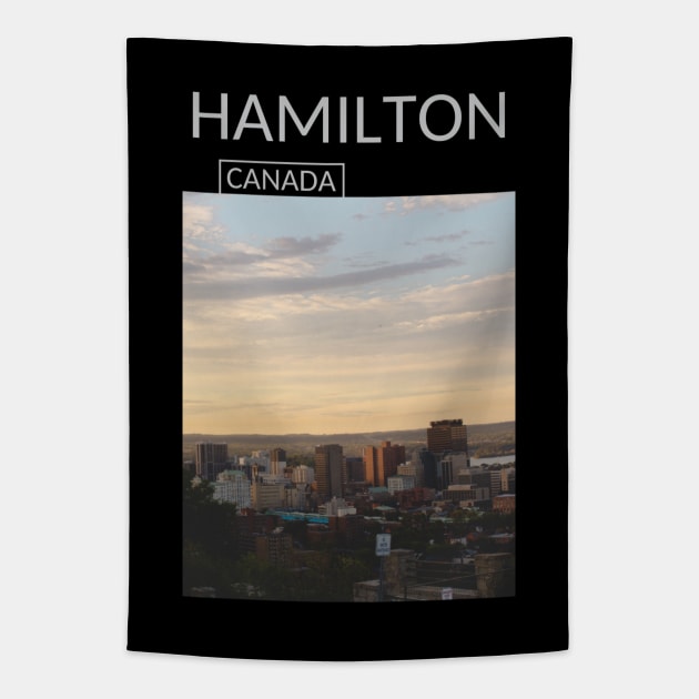 Hamilton Ontario Canada Souvenir Present Gift for Canadian T-shirt Hoodie Apparel Mug Notebook Tote Pillow Sticker Magnet Tapestry by Mr. Travel Joy