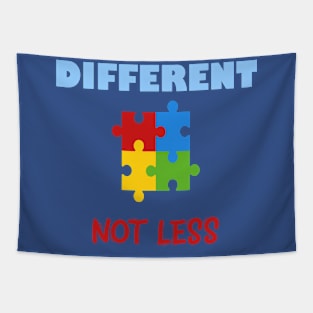 Different not less..Autism Awareness Tapestry