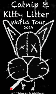 whiskers world tour Magnet