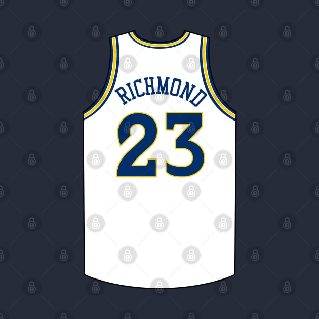 Mitch Richmond Golden State Jersey White by qiangdade