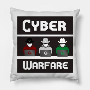 Cyber Warfare: Ethical Hacker1 Online Cyber Expert Pillow