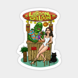 Lagoon Saloon Magnet