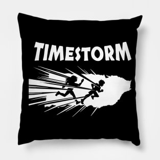 Timestorm Island Black Pillow