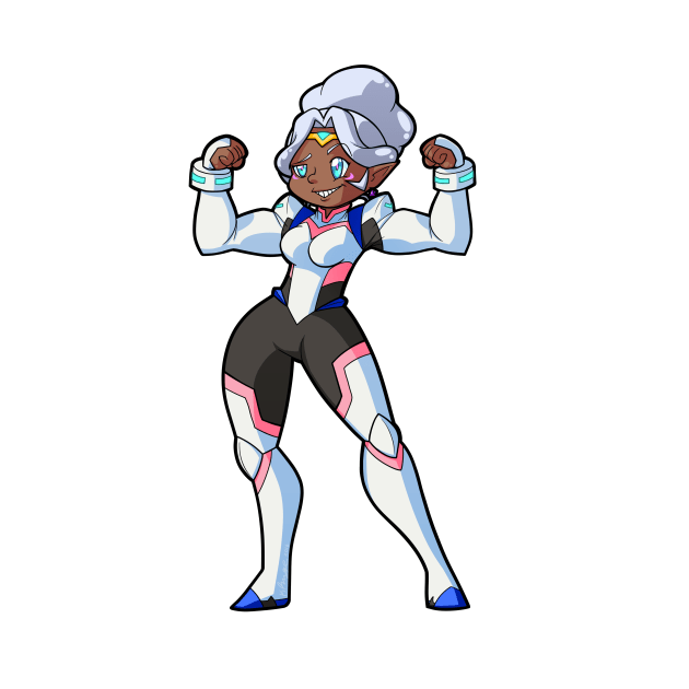 Super Strong Space Mom by PandemiDoodles