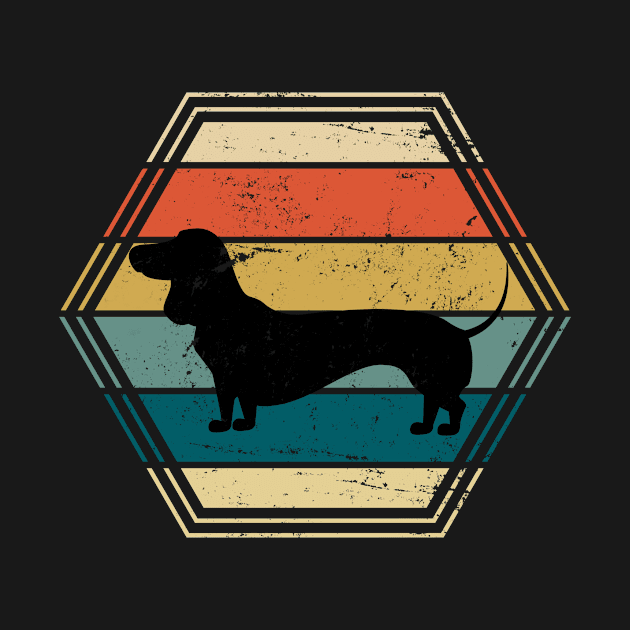 Retro Wiener Dog by shirtsyoulike