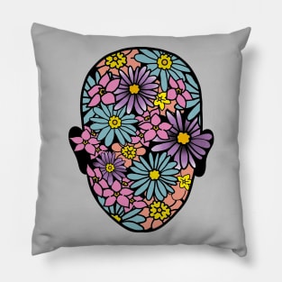 Plants on my Mind, Dreaming of Flowers, Plant Lover, Field of Flowers Pillow