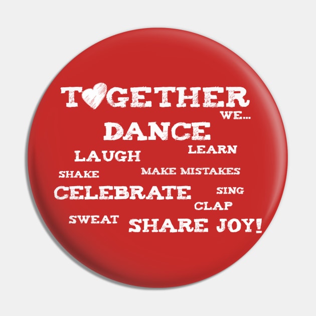 Together We Dance Pin by Handie