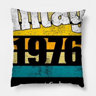 vintage 1976 Pillow