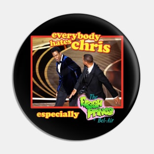 WILL SMITH SLAPS CHRIS ROCK Pin