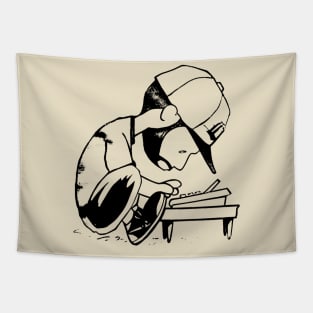 J Dilla Sketch Tapestry