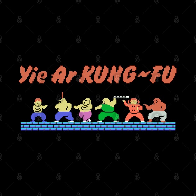 Mod.1 Arcade Yie ar Kung-Fu Video Game by parashop