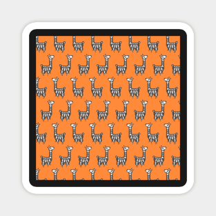 Halloween llama Magnet