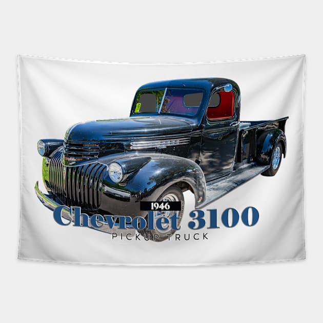 1946 Chevrolet 3100 Pickup Truck Tapestry by Gestalt Imagery