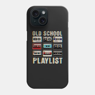 never forget 80s Cassette Tape Music Old School Playlist 80s 90s classic graphic Phone Case