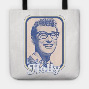 Buddy Holly - Retro Nostalgia Graphic Design Tote