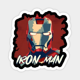 Face of Iron Magnet