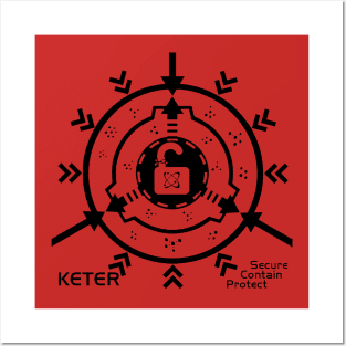 SCP Foundation Logo Poster for Sale by Clifficus