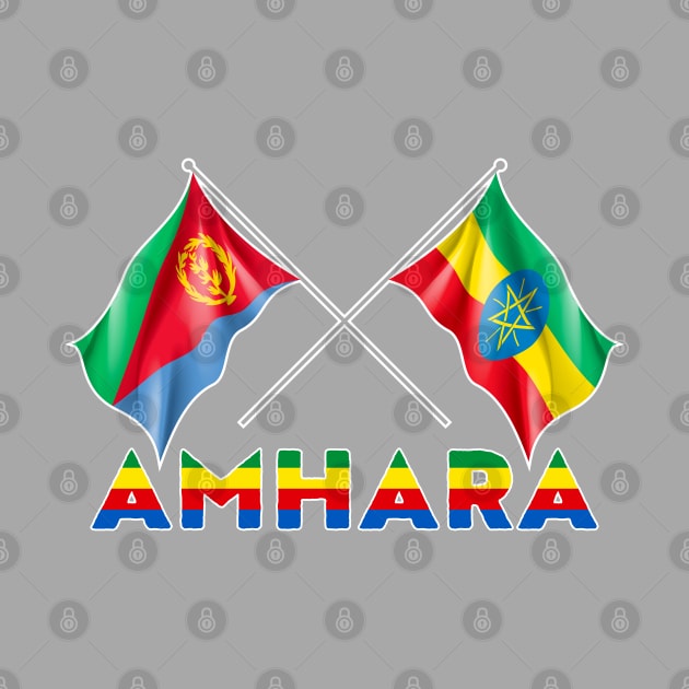 Amhara Ethiopia Eritrea Abyssinia Africa graphic print by Vector Deluxe