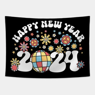 Happy New Year 2024 Tapestry