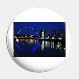 Blues on the Tyne Pin