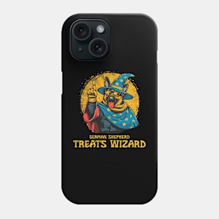 Funny German Shepherd Wizard, Dog Owner men woman kids Phone Case