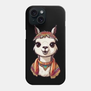 Funky Pretty Llama Phone Case