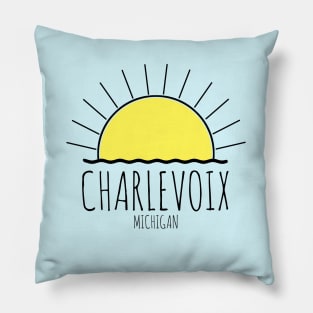 Charlevoix Michigan Pillow