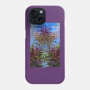 Lilac waves Phone Case