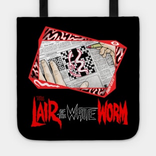 Lair of the White Worm - Crossword Tee Tote