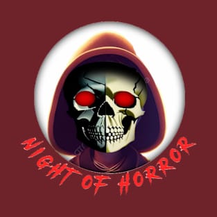 Skull face night of horror T-Shirt