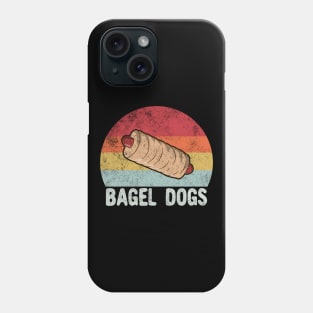 Retro Bagel Dogs Gift Phone Case