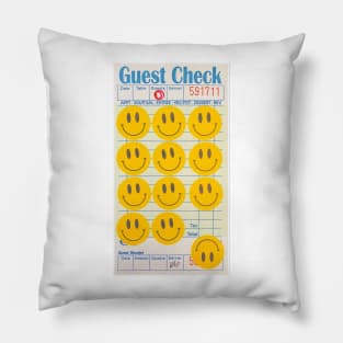 Guest Check Pillow